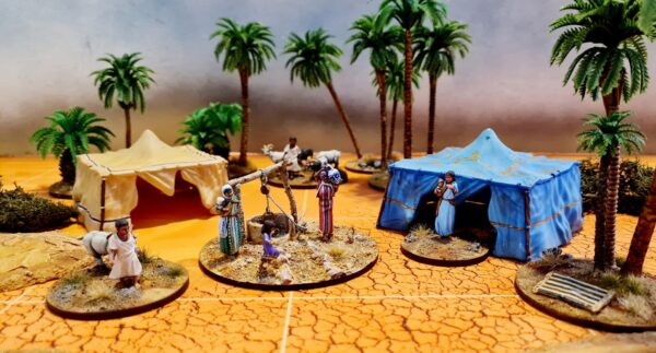 Village nomade arabe (28mm résine) – Image 2