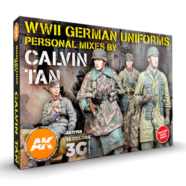 UNIFORMES ALLEMANS WW2 - COFFRET SIGNATURE CALVIN TAN