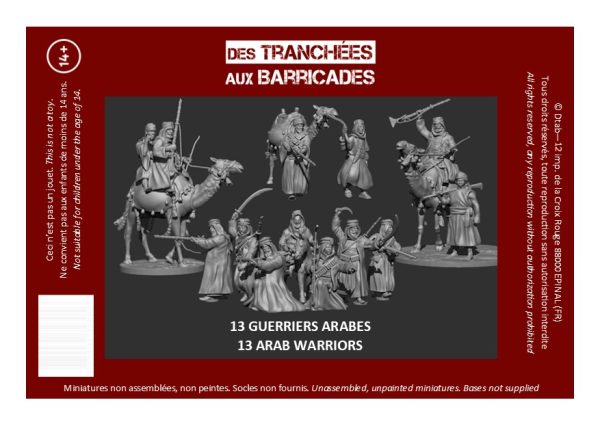 Guerriers arabes (28mm résine)