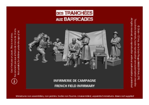 Infirmerie de campagne (28mm résine)